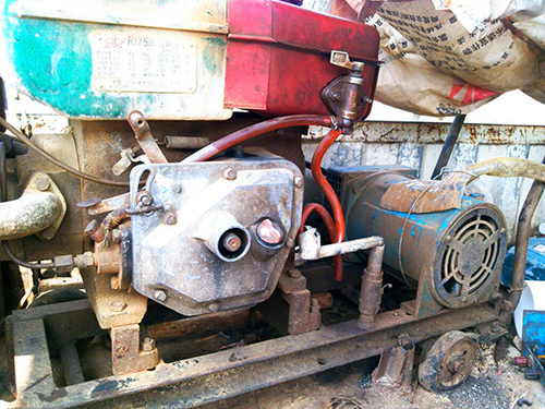 天柱单杠柴油机发电机出租